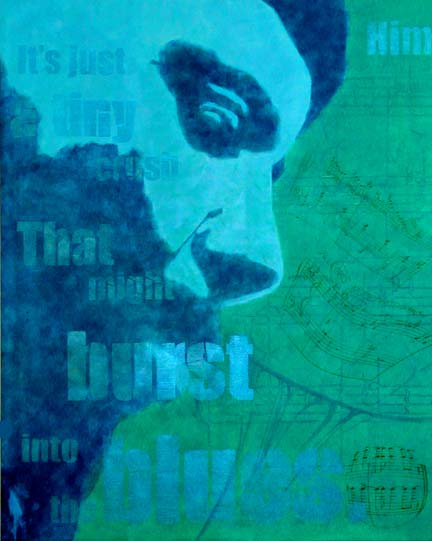 monkbluespainting.36x48$1500cad